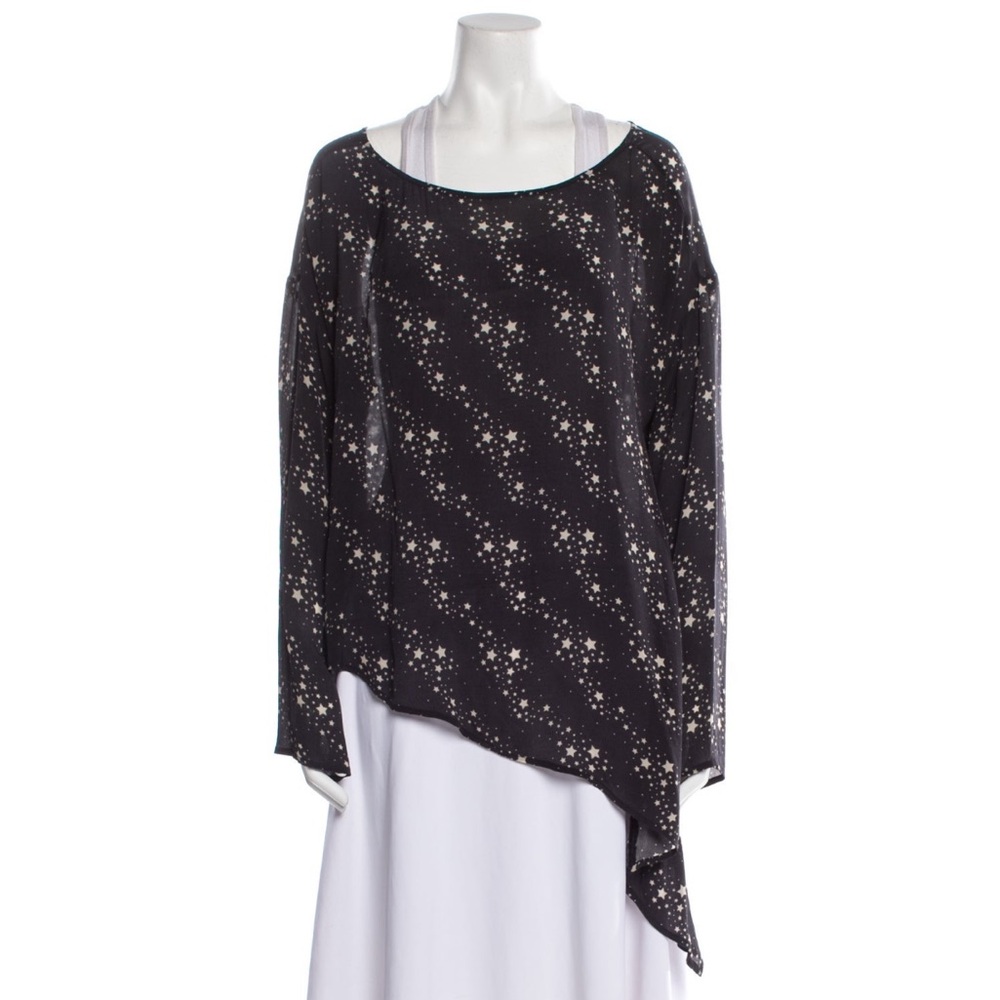 Figue Asymmetrical Tunic with Stars Size XS